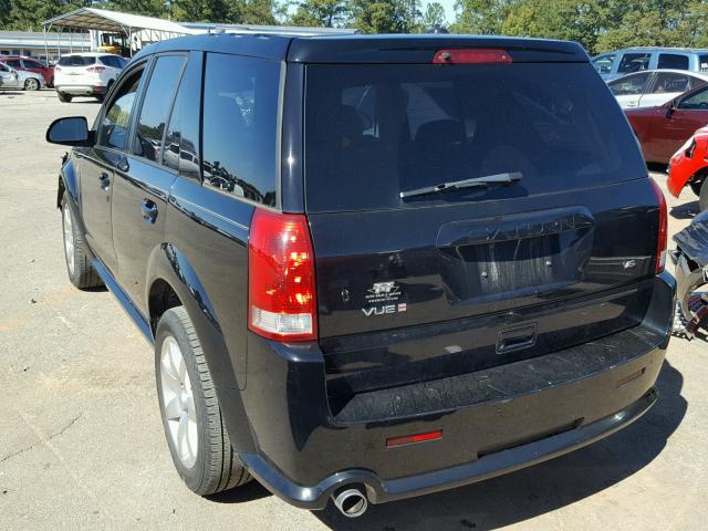 5GZCZ53485S867459 - 2005 SATURN VUE BLACK photo 3