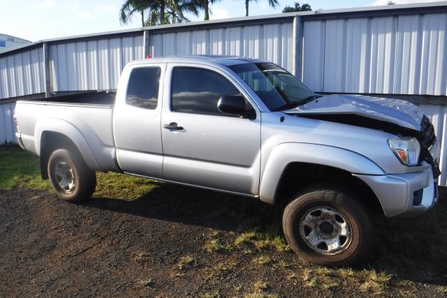 5TFUX4EN2DX016822 - 2013 TOYOTA TACOMA ACC SILVER photo 1