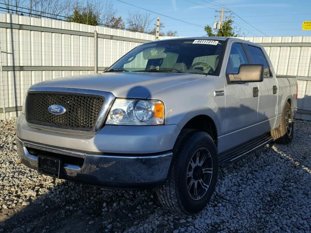 1FTPW12V18FB95661 - 2008 FORD F150 SUPER SILVER photo 2