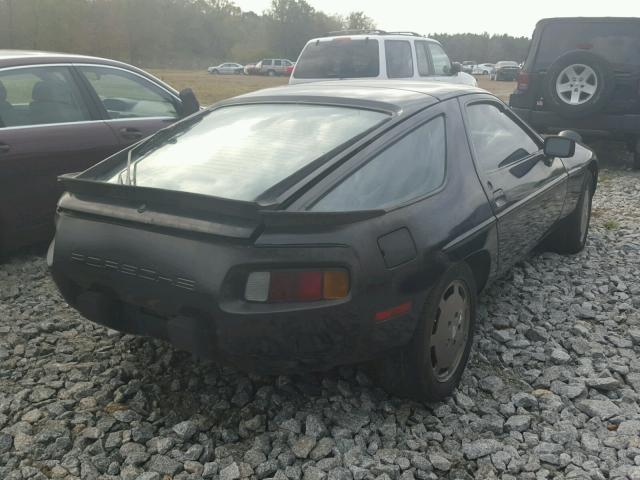 WP0JB0928ES862316 - 1984 PORSCHE 928 BLACK photo 4