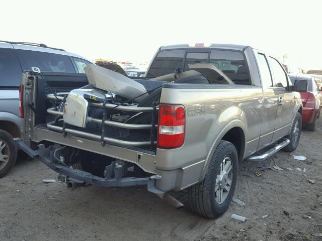 1FTPX12595NB52720 - 2005 FORD F150 GOLD photo 4