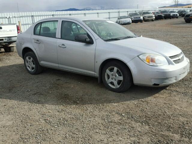 1G1AK55F367850464 - 2006 CHEVROLET COBALT LS SILVER photo 9