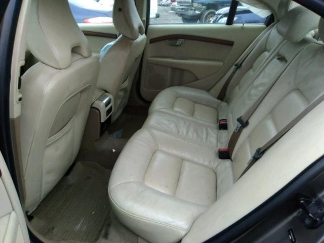 YV1AS982281053369 - 2008 VOLVO S80 3.2 BEIGE photo 6