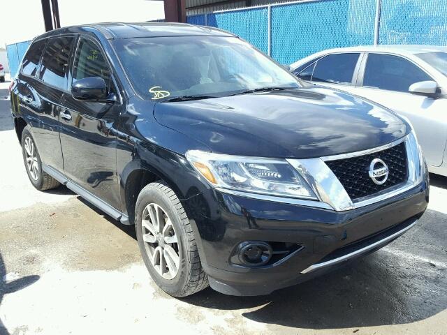 5N1AR2MN8DC676501 - 2013 NISSAN PATHFINDER BLACK photo 1