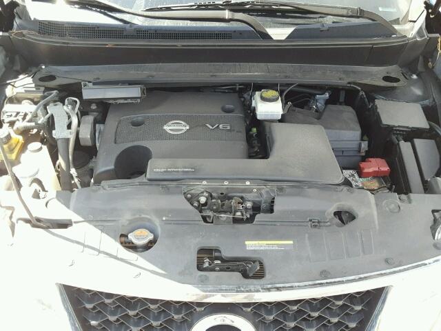 5N1AR2MN8DC676501 - 2013 NISSAN PATHFINDER BLACK photo 7