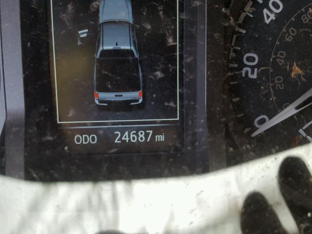 5TFCZ5AN1GX023749 - 2016 TOYOTA TACOMA DOU BLACK photo 8