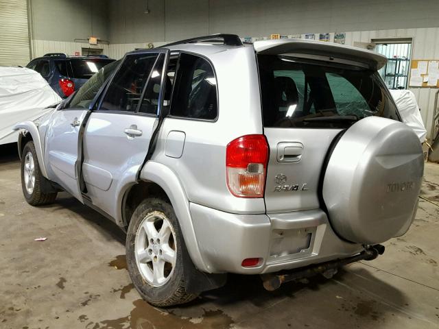 JTEHH20V426034246 - 2002 TOYOTA RAV4 SILVER photo 3