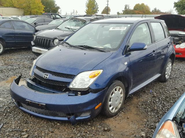 JTKKT624365022002 - 2006 TOYOTA SCION XA BLUE photo 2