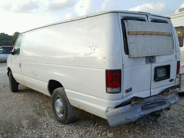 1FTSS34L52HA55850 - 2002 FORD ECONOLINE WHITE photo 3