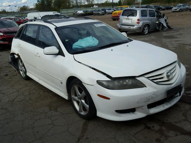 1YVHP82DX45N91910 - 2004 MAZDA 6 S WHITE photo 1