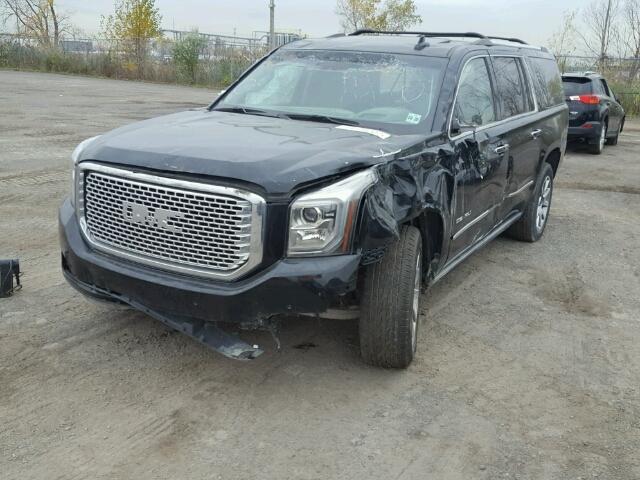 1GKS2JKJ5FR701222 - 2015 GMC YUKON XL D BLACK photo 2