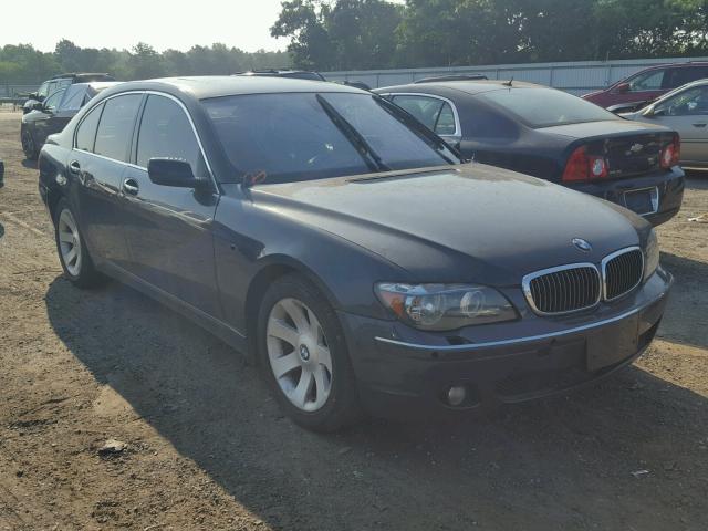 WBAHL835X6DT01177 - 2006 BMW 750 I BLUE photo 1