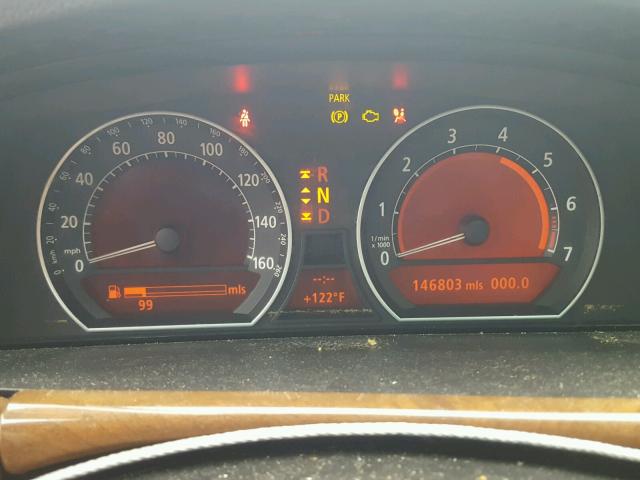 WBAHL835X6DT01177 - 2006 BMW 750 I BLUE photo 8