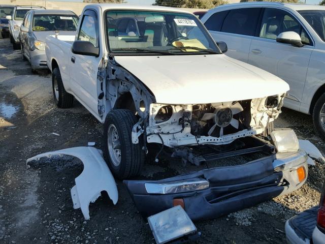 4TANL42N5YZ638924 - 2000 TOYOTA TACOMA WHITE photo 1