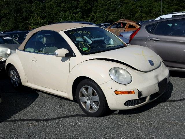 3VWRG31Y86M333929 - 2006 VOLKSWAGEN NEW BEETLE CREAM photo 1