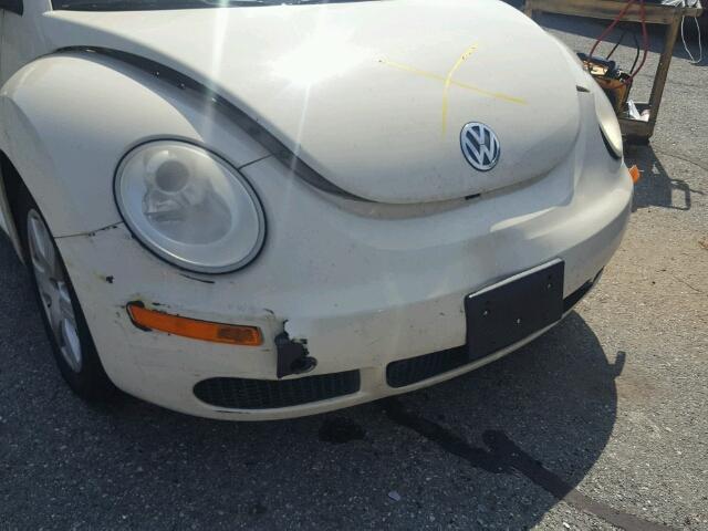 3VWRG31Y86M333929 - 2006 VOLKSWAGEN NEW BEETLE CREAM photo 9