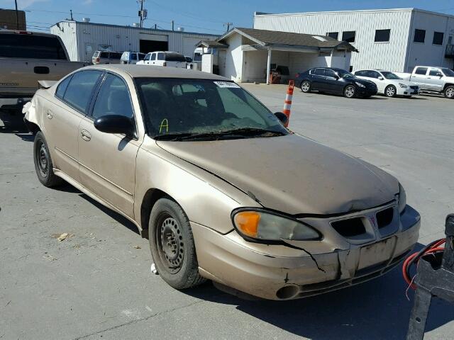 1G2NE52F84C102788 - 2004 PONTIAC GRAND AM S BROWN photo 1