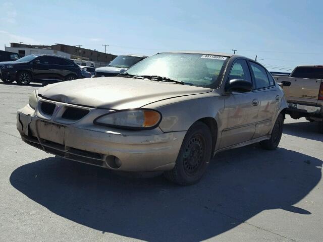 1G2NE52F84C102788 - 2004 PONTIAC GRAND AM S 棕色 照片 2