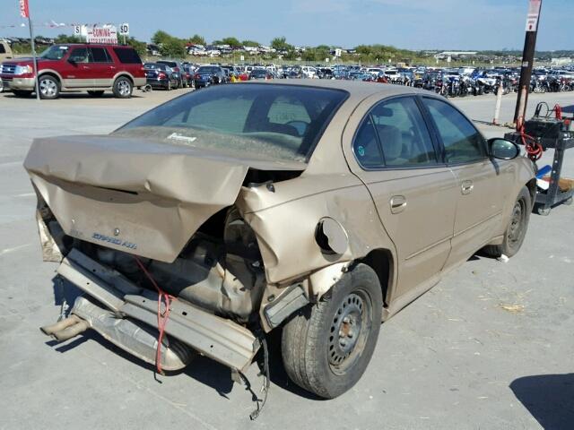 1G2NE52F84C102788 - 2004 PONTIAC GRAND AM S BROWN photo 4