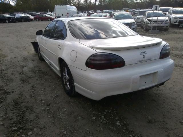 1G2WP52K23F104495 - 2003 PONTIAC GRAND PRIX WHITE photo 3