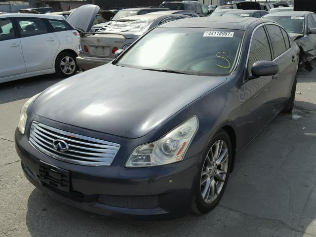 JNKBV61E88M204068 - 2008 INFINITI G35 GRAY photo 2