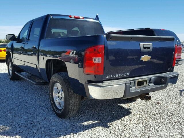 2GCEK13M671559586 - 2007 CHEVROLET SILVERADO BLUE photo 3