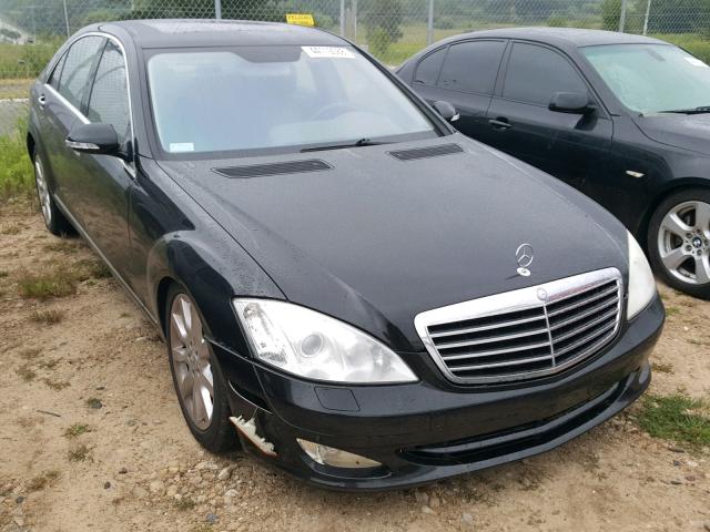 WDDNG71X77A078842 - 2007 MERCEDES-BENZ S 550 BLACK photo 1