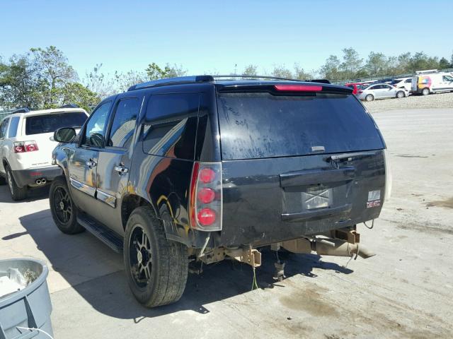 1GKFK63848J105482 - 2008 GMC YUKON DENA BLACK photo 3