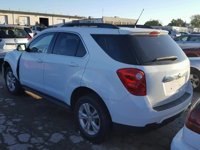 2GNALDEC0B1268423 - 2011 CHEVROLET EQUINOX WHITE photo 3