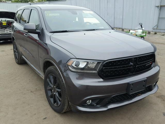 1C4SDJCT9HC771284 - 2017 DODGE DURANGO R/ GRAY photo 1