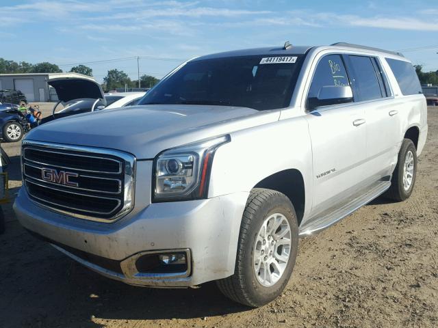 1GKS1GKC3FR171467 - 2015 GMC YUKON XL C SILVER photo 2