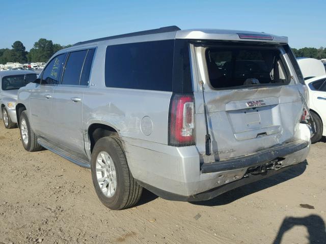 1GKS1GKC3FR171467 - 2015 GMC YUKON XL C SILVER photo 3