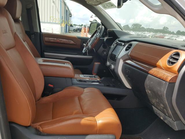 5TFGY5F18EX164146 - 2014 TOYOTA TUNDRA CRE Silber Foto 5