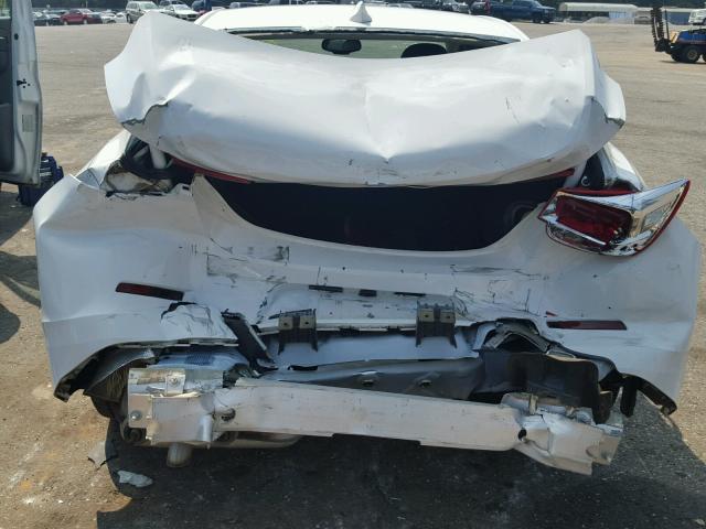 1G11C5SL2FF109266 - 2015 CHEVROLET MALIBU 1LT 白色 照片 9