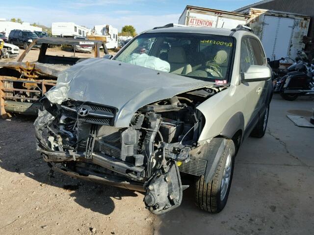 KM8JN72DX6U254133 - 2006 HYUNDAI TUCSON GLS GOLD photo 2