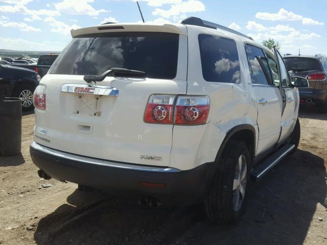 1GKKVRED6BJ106089 - 2011 GMC ACADIA SLT 白色 照片 4