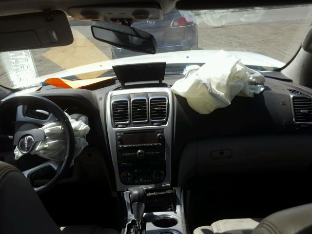 1GKKVRED6BJ106089 - 2011 GMC ACADIA SLT 白色 照片 9