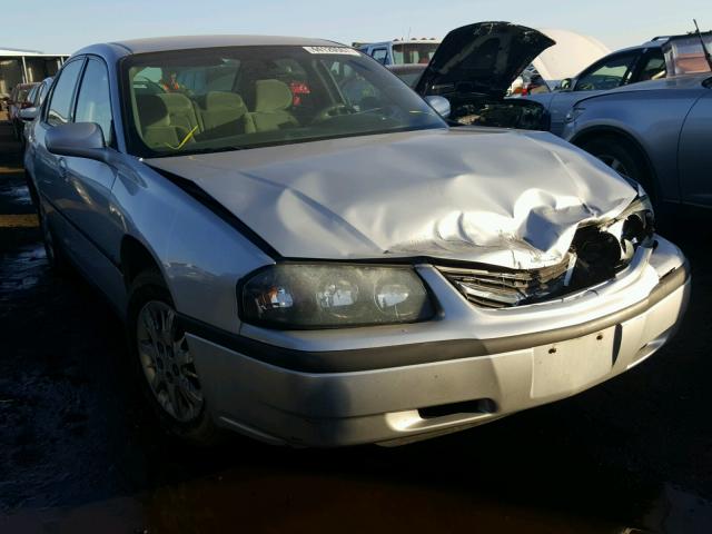 2G1WF52E949171459 - 2004 CHEVROLET IMPALA SILVER photo 1