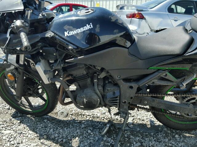 JKAEXMJ159DA18853 - 2009 KAWASAKI EX250 J BLACK photo 9