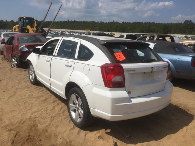 1B3CB3HA8BD221669 - 2011 DODGE CALIBER MA WHITE photo 3