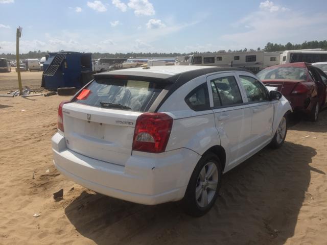 1B3CB3HA8BD221669 - 2011 DODGE CALIBER MA WHITE photo 4