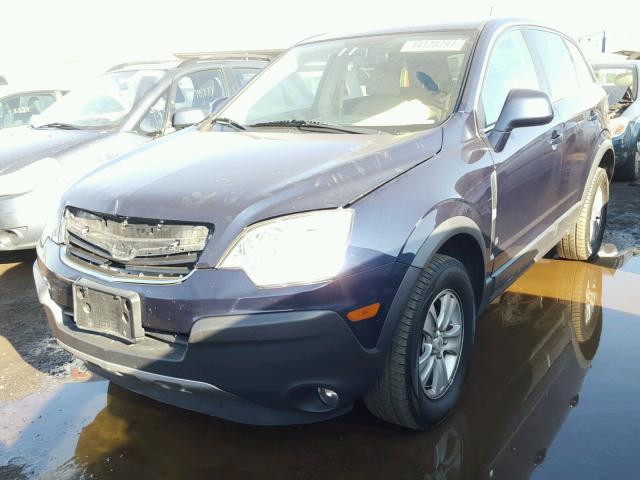 3GSDL43N78S520373 - 2008 SATURN VUE BLUE photo 2