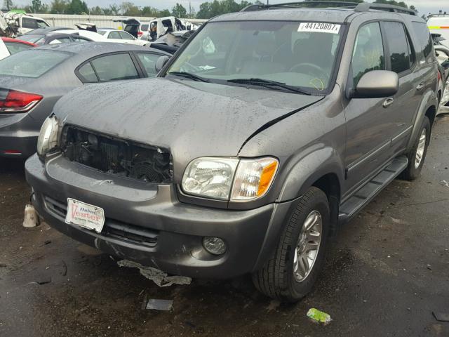 5TDZT38A06S282725 - 2006 TOYOTA SEQUOIA LI GRAY photo 2