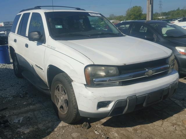 1GNDT13S932106314 - 2003 CHEVROLET TRAILBLAZE WHITE photo 1