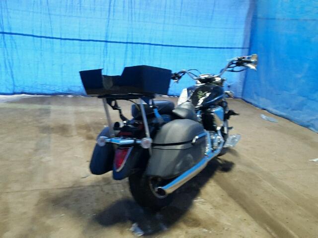 JYAVP24E07A004942 - 2007 YAMAHA XVS1300 A BLACK photo 4