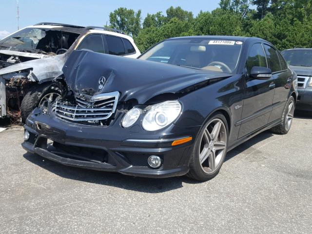 WDBUF77X69B361289 - 2009 MERCEDES-BENZ E 63 AMG BLACK photo 2