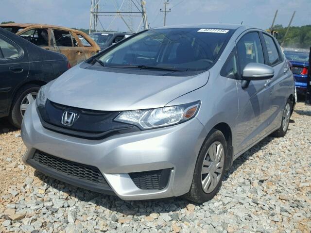 3HGGK5H51FM766039 - 2015 HONDA FIT LX SILVER photo 2