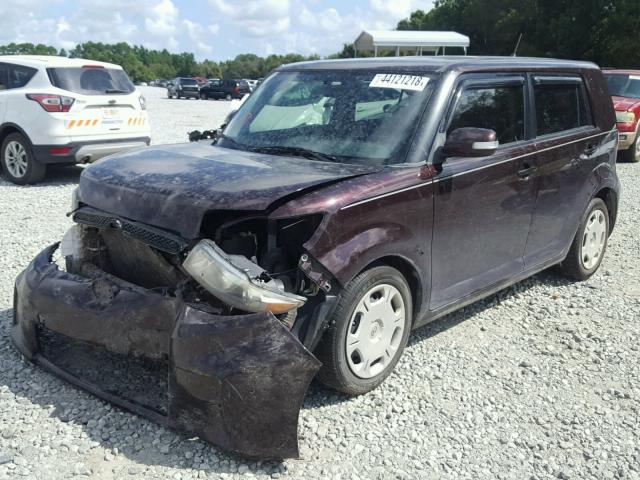 JTLZE4FE1CJ021199 - 2012 TOYOTA SCION XB მუქწითელი ფოტო 2