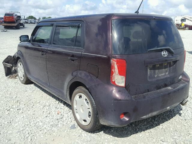 JTLZE4FE1CJ021199 - 2012 TOYOTA SCION XB მუქწითელი ფოტო 3