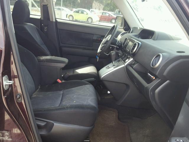 JTLZE4FE1CJ021199 - 2012 TOYOTA SCION XB მუქწითელი ფოტო 5